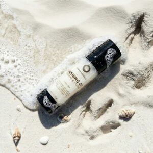 tanning oil
